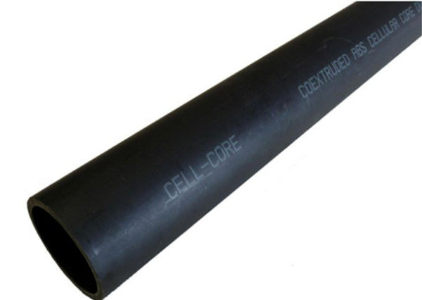 Ipex ABS Cell Core Pipe - 1 1/2-in Dia x 12-ft L - For Drain Waste Vent System - Solvent Welded