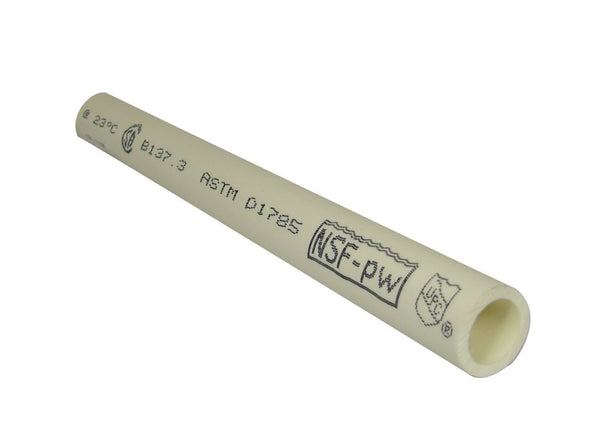 PVC 1 inches x 10 ft SCHEDULE 40 PLAIN END PIPE 