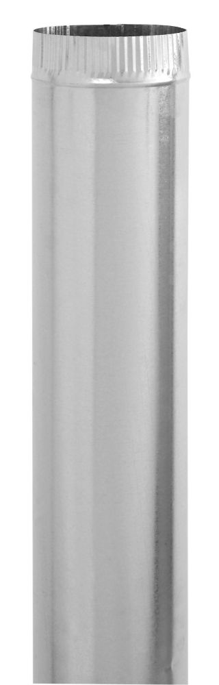4 x 30 Inch Galvanized Pipe 30 gauge