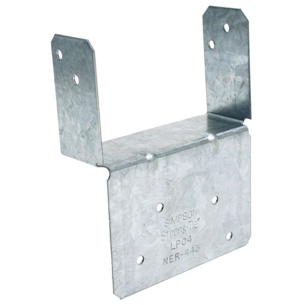Simpson Strong-Tie LPC ZMAX Galvanized Adjustable Post Cap for 4x