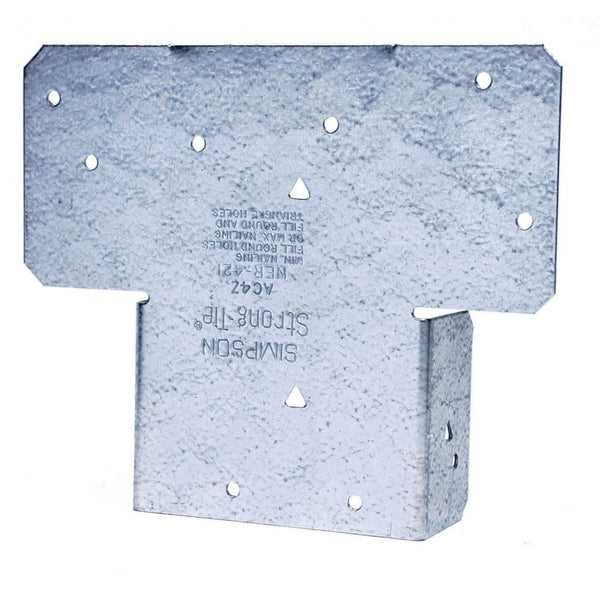 Simpson Strong-Tie AC ZMAX Galvanized Adjustable Post Cap for 4x