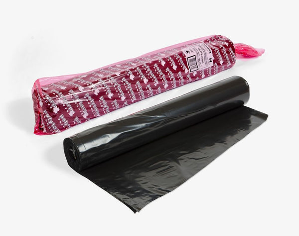 10' Heavy Black Poly Drop Sheet (1000 sq. ft) 