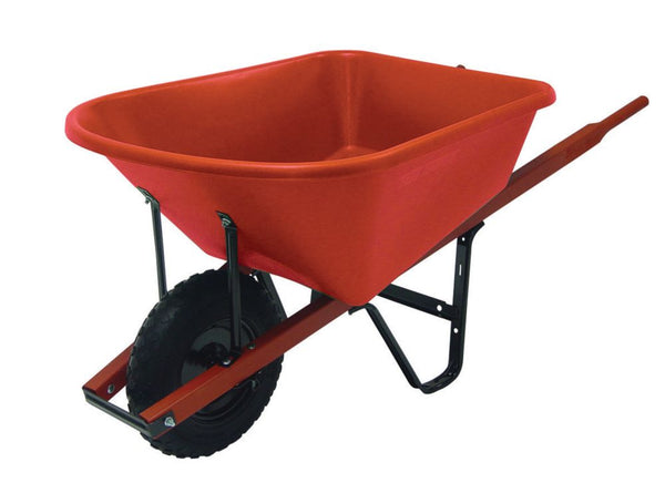 Wheelbarrow 6 cu. ft. Poly Tray 
