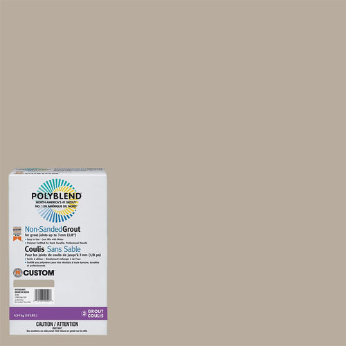 #386 Oyster Gray - Polyblend Non-Sanded Grout - 10 lbs 