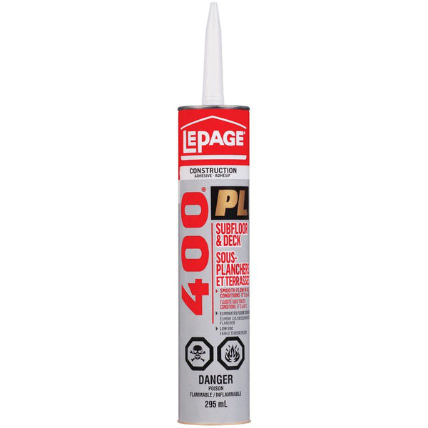 PL 400 Subfloor & Deck Adhesive 295mL 
