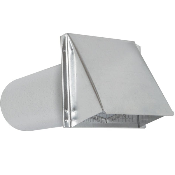 4 Inch Air Intake Hood Galvanized 