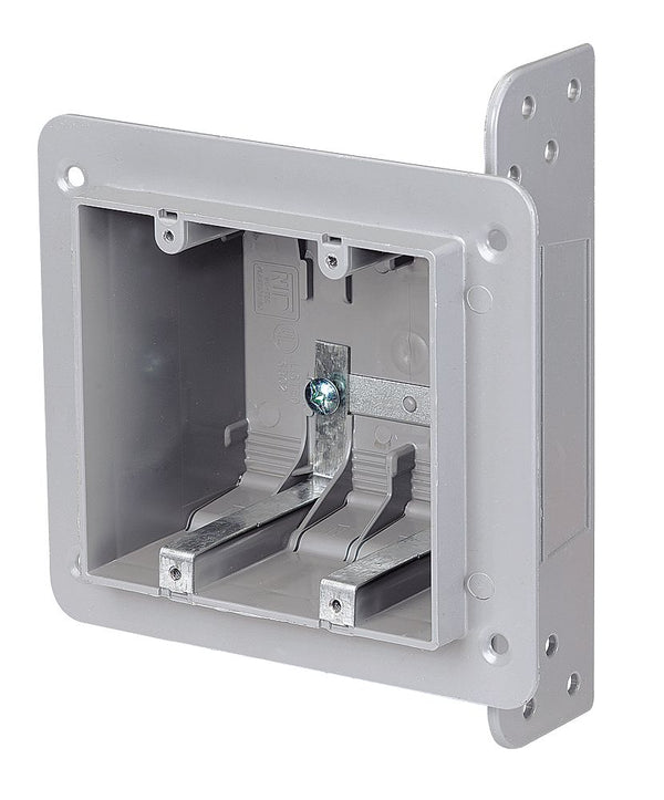 2 Gang Plastic Box