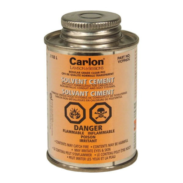 PVC Cement Solvent, 118mL 