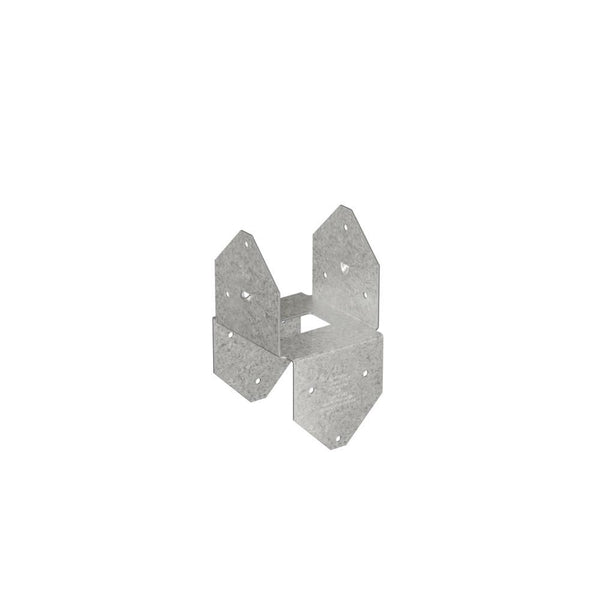 Simpson Strong-Tie BCS ZMAX Galvanized Post Cap/Base for Double 2x Beam, 4x Post