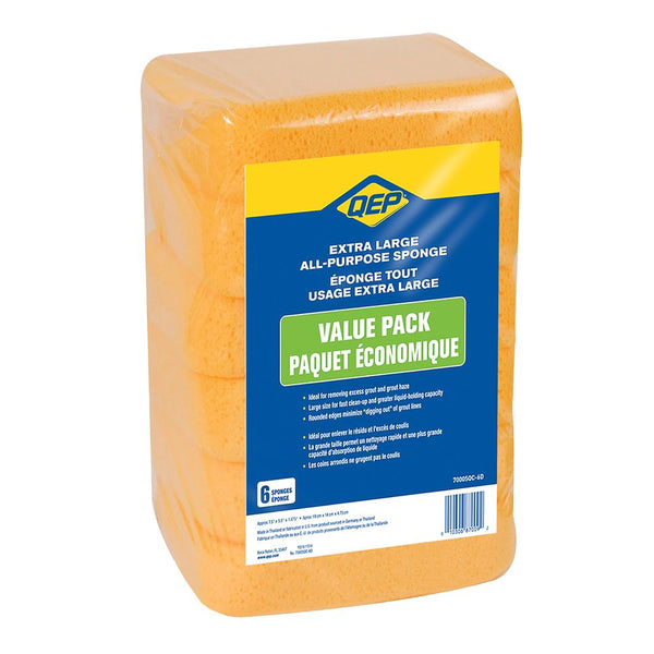 Multipurpose Sponge, Six Pack 