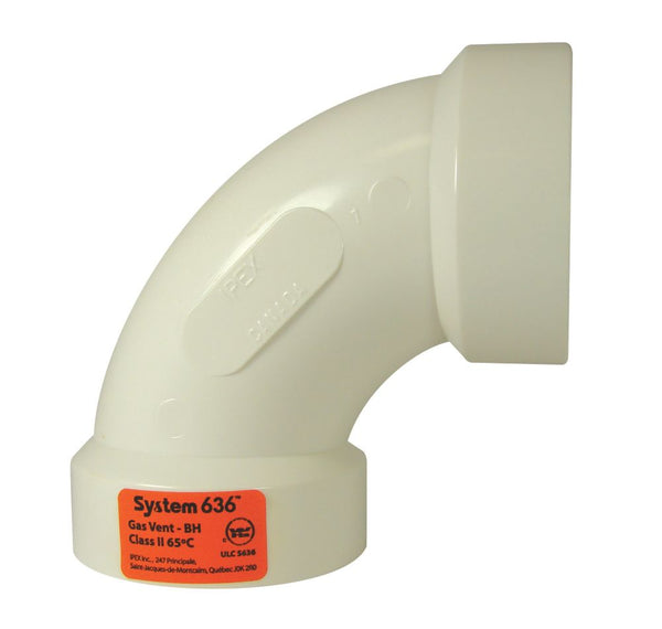 PVC-FGV 90D ELBOW LONG 2 inches H - System 636 