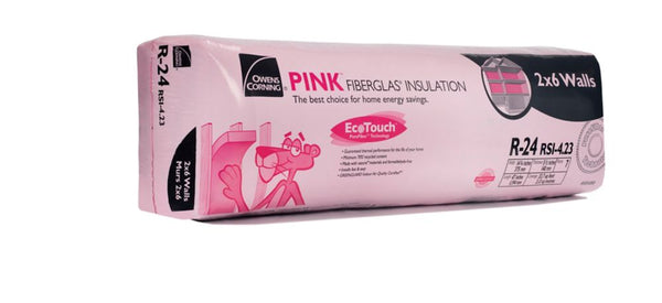 Owens Corning R-24 PINK NEXT GEN FIBERGLAS Insulation 14.75-inch x 47-inch x 5.5-inch (33.7 sq.ft.)