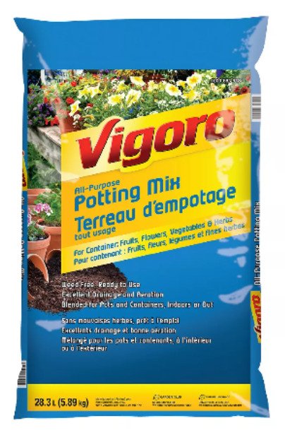Vigoro All-Purpose Potting Soil Mix, 28.3 L