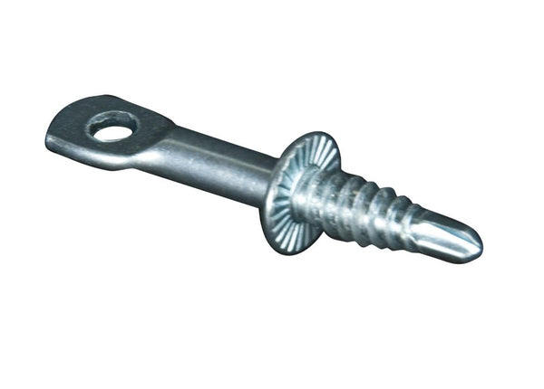 Suspend-It Eye Lag Screws for Metal Joists, 1/4 In. x 2 In. with Self Tapping Drill Point - (50-Pack)