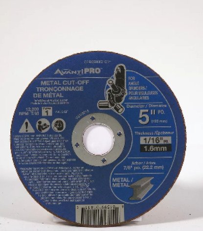 Avanti Pro 5 x 1/16 in. Metal Cut Off Disc Type 1