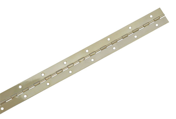 72 Inch X1-1/2 Inch  Nickel Cont Hinge 