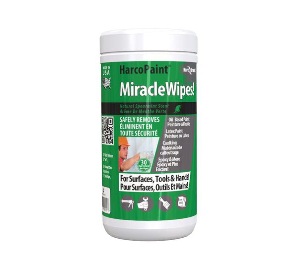 HarcoPaint MiracleWipes - 30 Count 