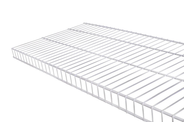 Rubbermaid Linen 16-inch x 8 ft. Wire Shelf in White
