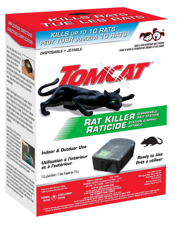 Tomcat Rat Killer Disposable Bait Station 