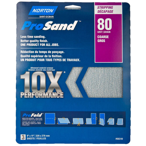 Prosand 10X Performance Sandpaper 9