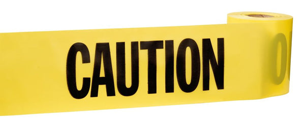 3-inch x 200 ft. Caution Tape in Yellow 