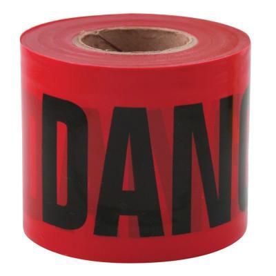HDX 3-inch x 200 ft. Danger Tape in Red