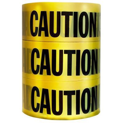 3-inch x 1000 ft. Caution Tape (3-Pack) 
