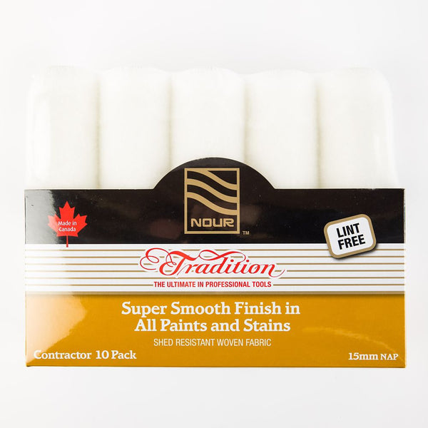 Tradition 15mm 10-Pack Woven Lint Free Roller Refills 