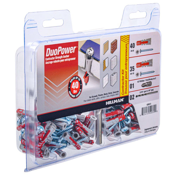 #4-6 & #6-10 DuoPower(TM) Contractor Strength Anchor Kit - 75/Pack