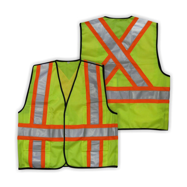 Workhorse Five Point Tear Away Vest Green