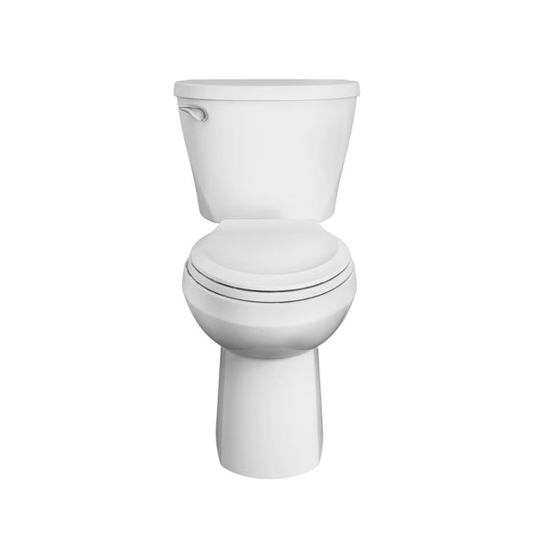 American Standard Mainstream Tall 2-piece 4.8L 1.28 GPF Single Flush Elongated Comfort Height Toilet in White