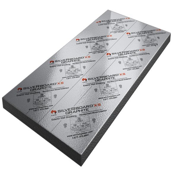 R-5 Graphite-Enhanced Insulation for Expandable Polystyrene - 4' x 9'