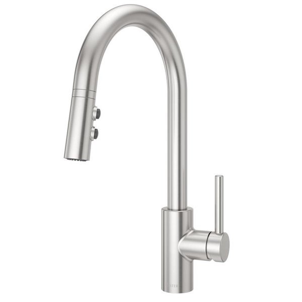 Pfister Fullerton 1-Handle Pull-Down Kitchen Faucet in Stainless Steel