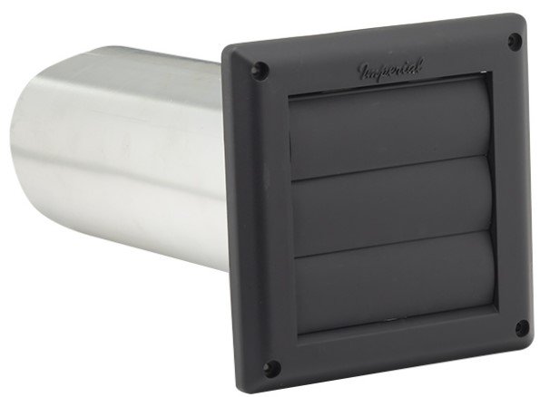 Louvered Vent Hood With 4
