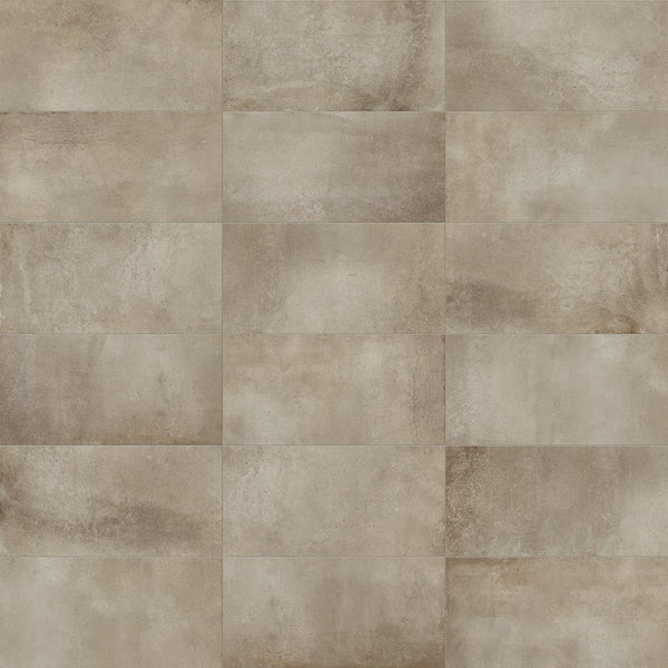 Anatolia 16 x 32 in (39.8 x 80 cm) Ceraforge Matte Rectified Color Body Porcelain, IRON
