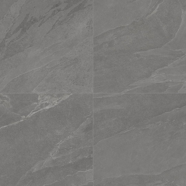 Anatolia 2 x 2 in (5 x 5 cm) Nord Matte Color Body Porcelain Mosaic, CHROMIUM
