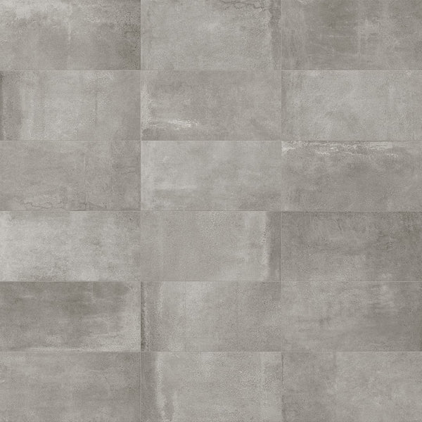 Anatolia 32 x 32 in (80 x 80 cm) Industria Matte Rectified Color Body Porcelain, CHROMIUM