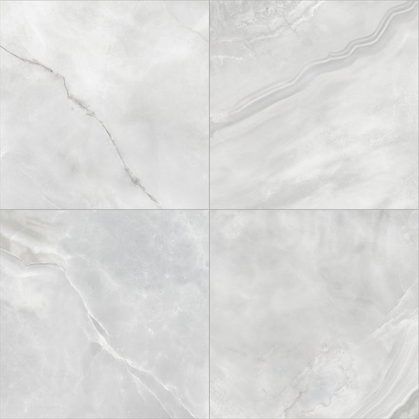Anatolia 12 x 24 in (30 x 60 cm) Plata Matte Rectified Glazed Porcelain, ONYX