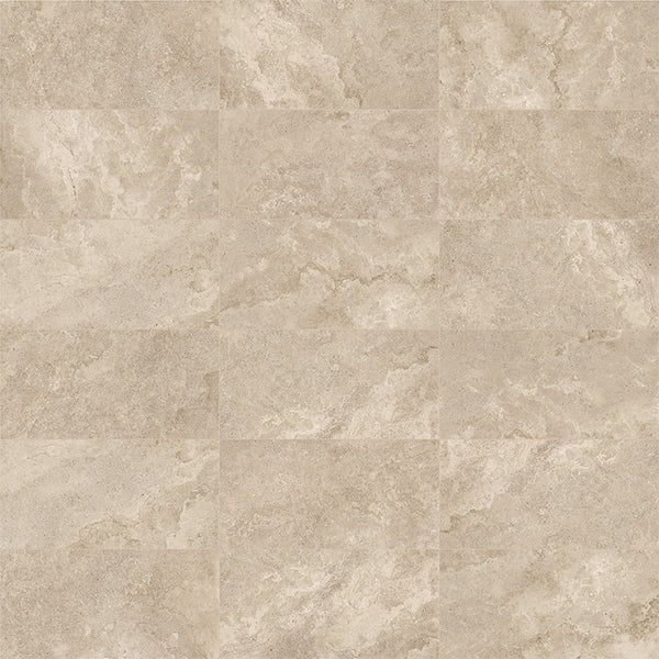 Anatolia 12 x 24 in (30 x 60 cm) Veneta Matte Pressed Glazed Porcelain, ARDESIA