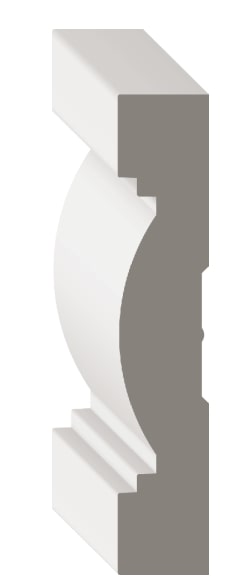 MDF Prestige Chair Rail 4 x 3/4