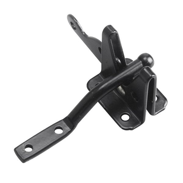 Gate Latch, Steel, Black Finish
