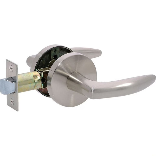 30-D004634SN Citation Lever Passage Satin Nickle Round Rose