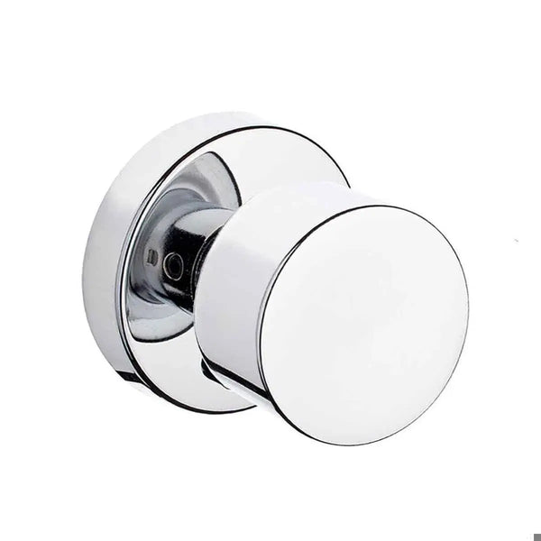 30-D006124PC Barcelona Knob Privacy Polished Chrome Round Rose