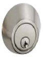 36-D104SN Builder Series Round Deadbolt Satin Nickle