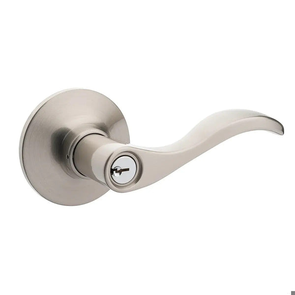 36-D8310CSC Orleans Lever Keyed Satin Chrome Round Rose