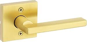 Halifax Lever Passage GOLD Satin Bass Square Rose 9GLA1010-152SQT