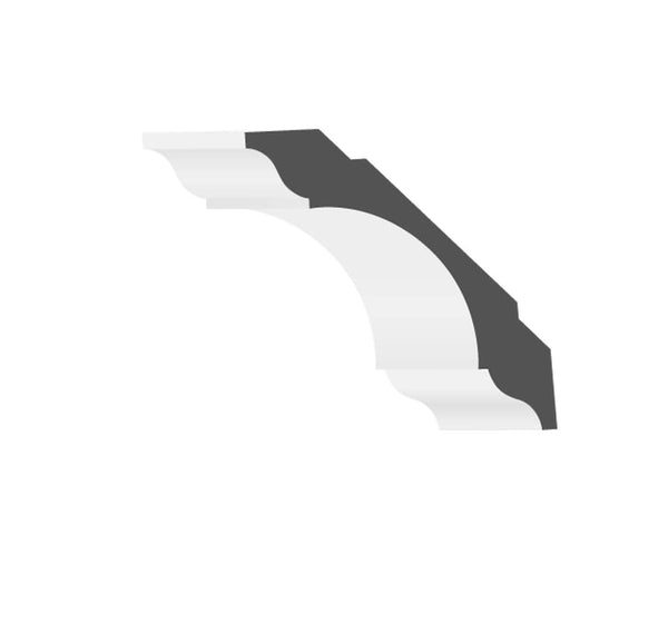 MDF Cove 5 Crown Moulding (16' Lengths)