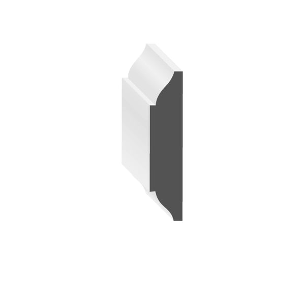 MDF Wall Batten Panel Mould (14' Lengths)