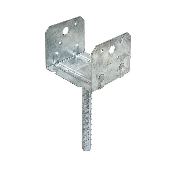 Simpson Strong-Tie RCPS Hot-Dip Galvanized Rebar Carport Saddle for 6x6