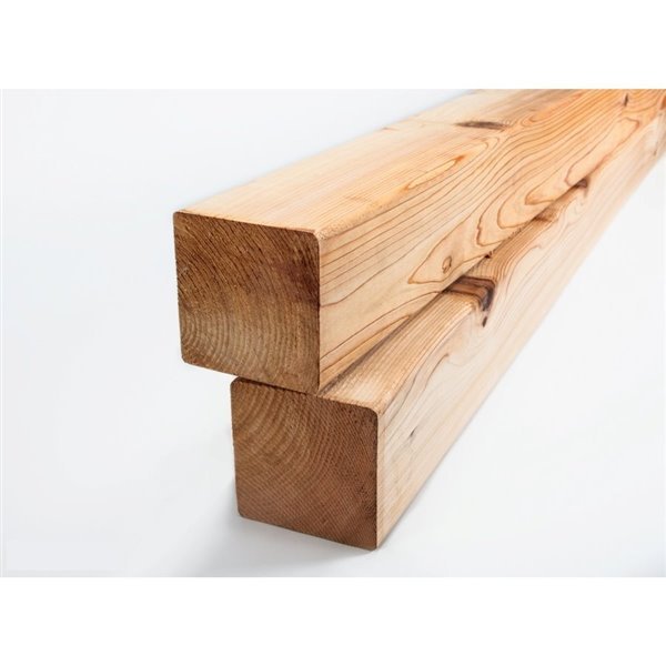 6-in x 6-in x 12 ft Red Cedar Post